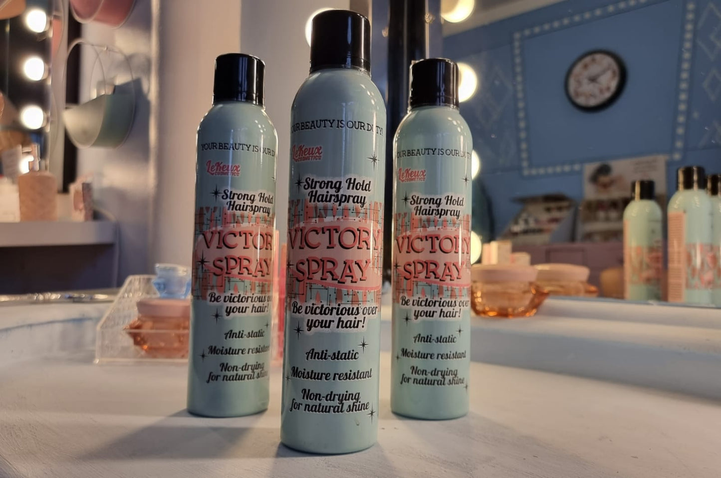 Victory Spray - Strong Hold Setting and Finishing Hairspray
