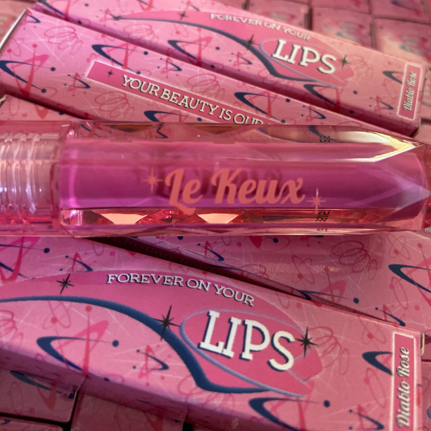Forever On Your Lips - Liquid Lipstick in Diablo Rose