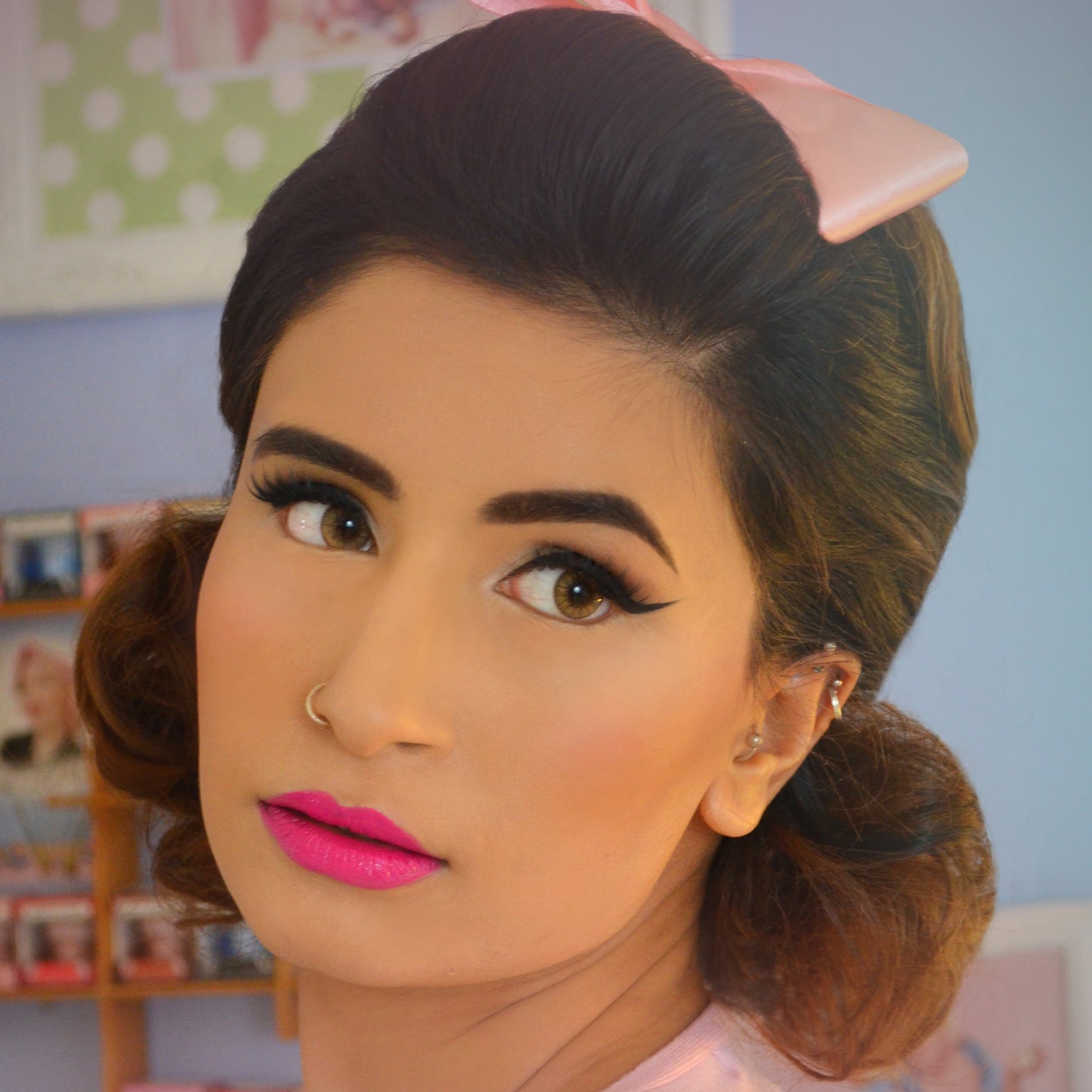 Le Keux Cosmetics Lipstick and Cream Blush - Diablo Rose