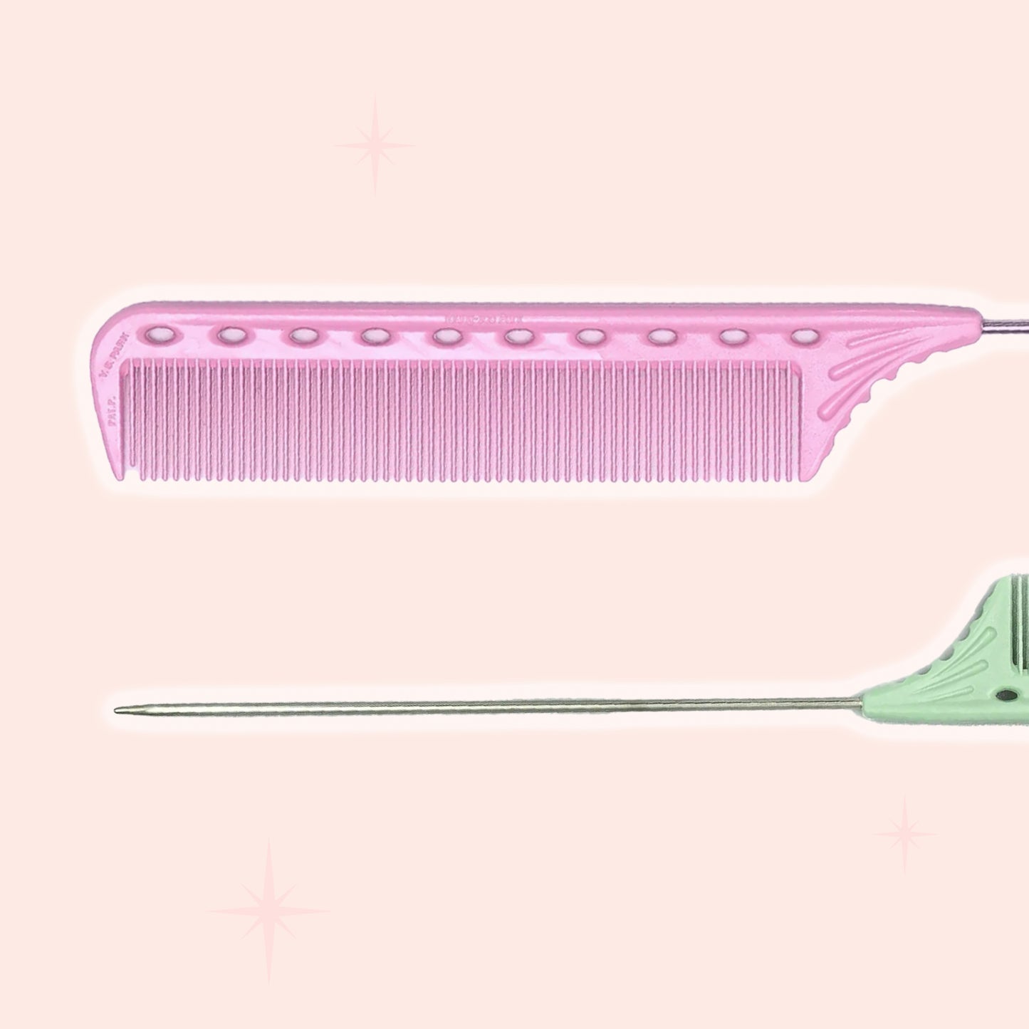 Metal Pin Tail Styling Comb