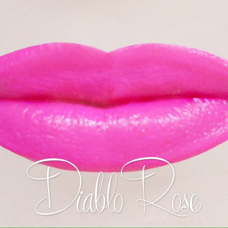 Le Keux Cosmetics Lipstick and Cream Blush - Diablo Rose