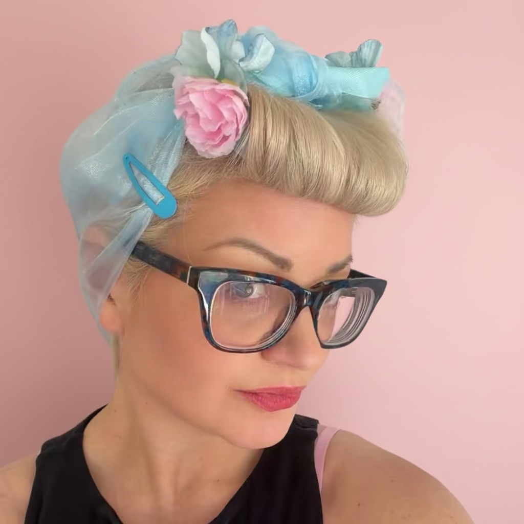 Veil headscarf + snap clips