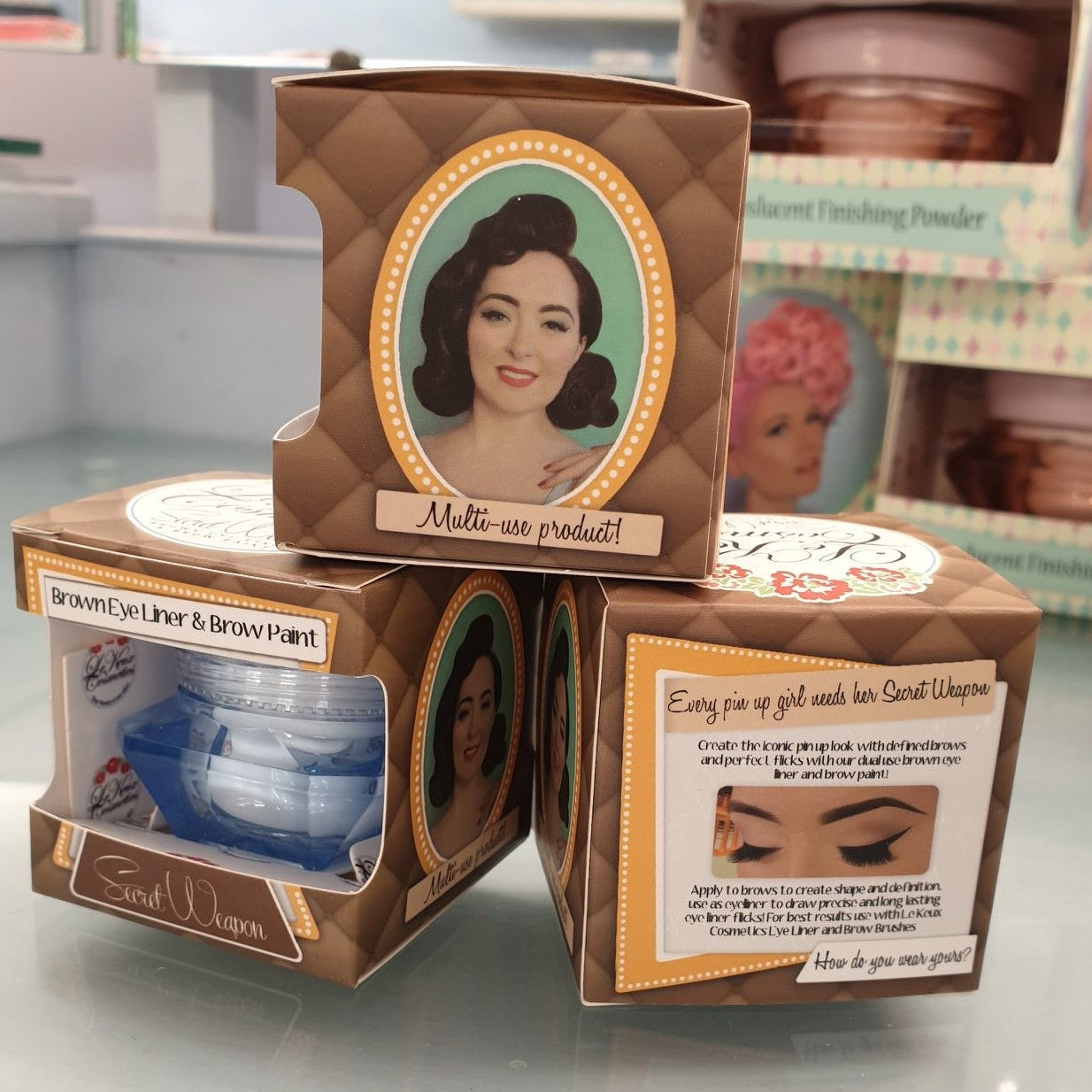Le Keux Cosmetics Magic Buildable Brow Pomade in Secret Weapon
