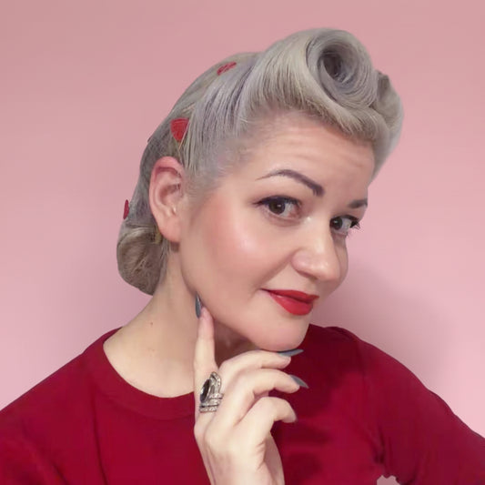 Heart Adorned Hair Net